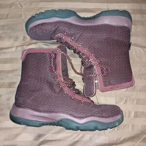 Men's Nike air Jordan future waterproof night maroon boots 10.5